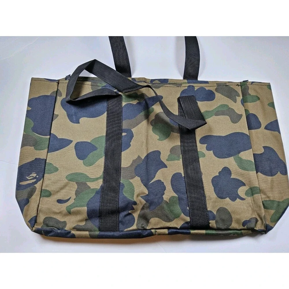 BAPE A Bathing Ape Camo Tote Bag October2024 Smart Official Japan Magazine Promo